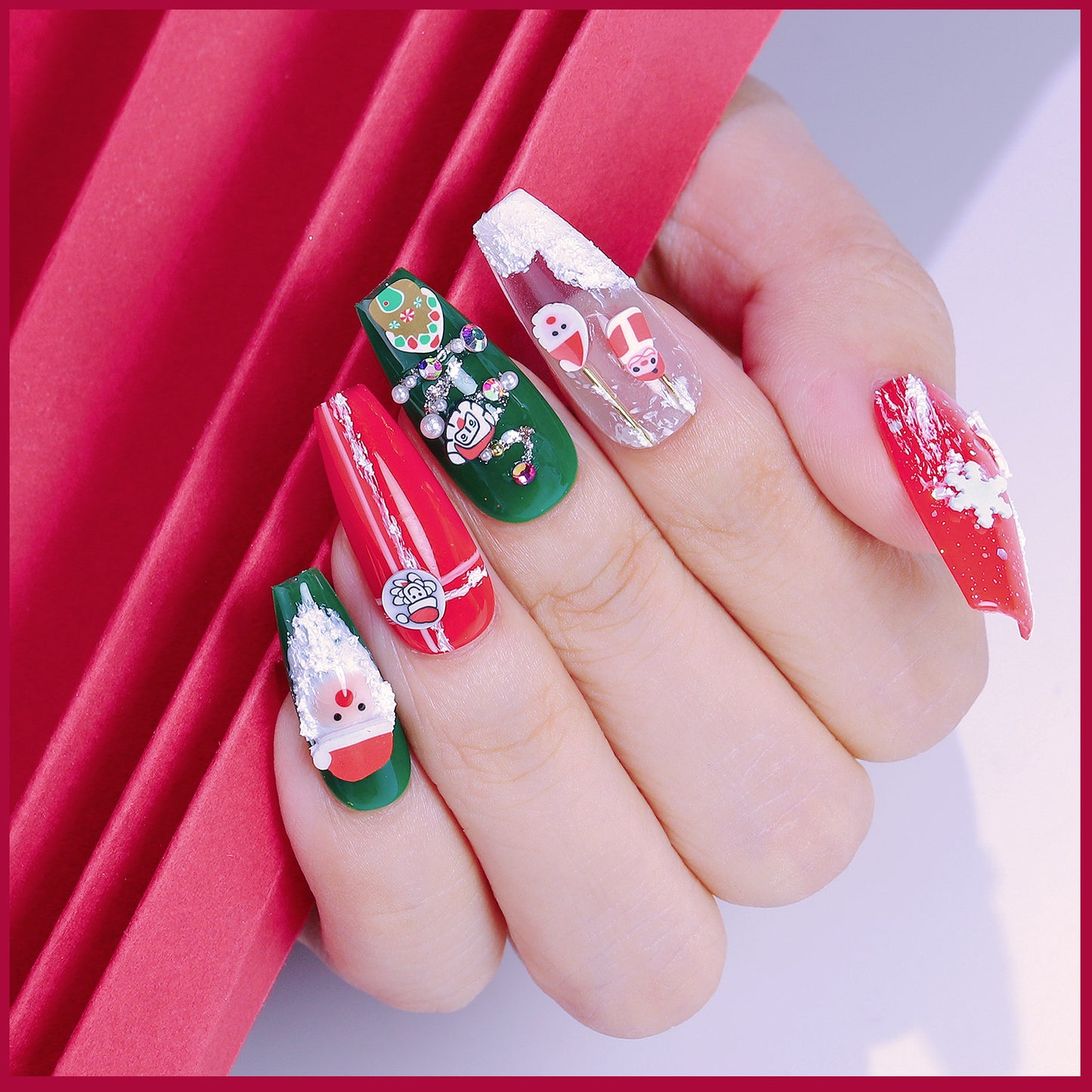 Christmas Festival Nail Ornament