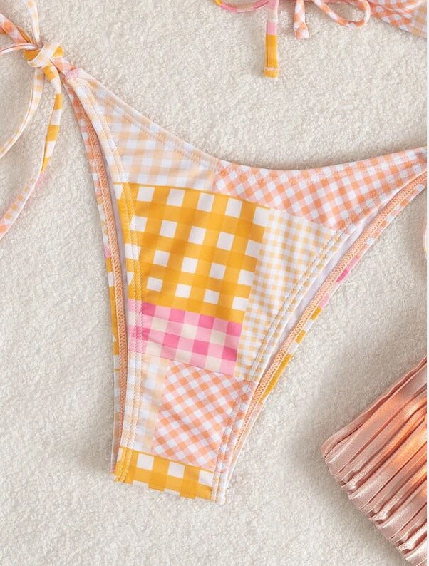 Printed Bikini Split Fashion Swimwear