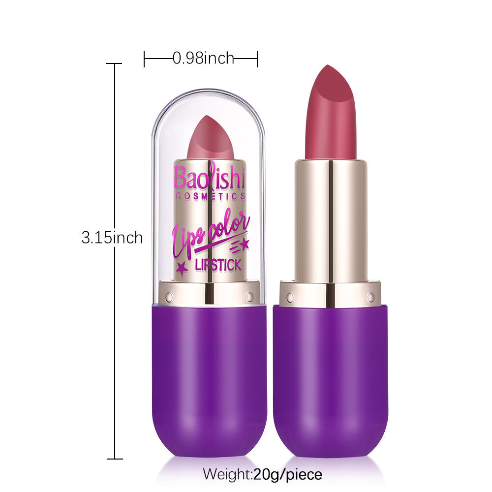 Matte Lipstick Makeup Matte No Stain On Cup