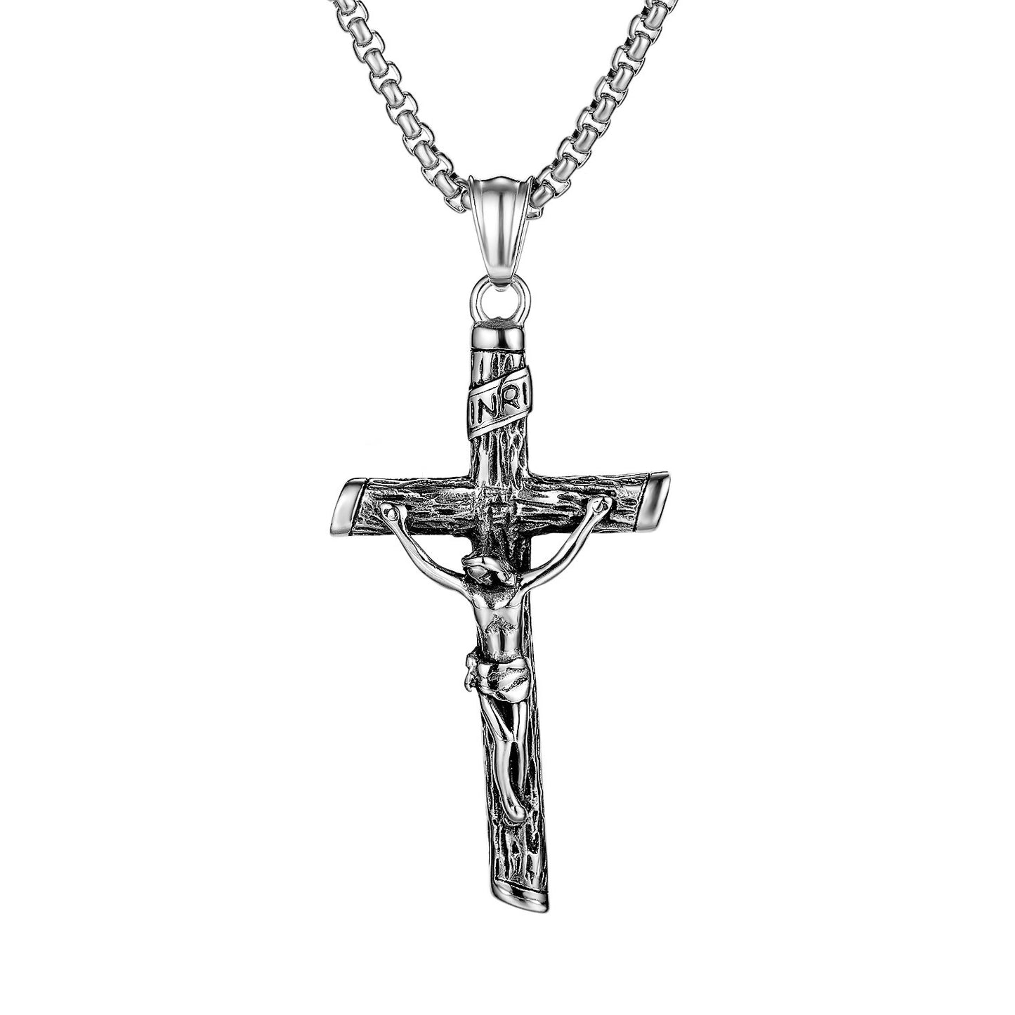 Religion Classic Titanium Steel Necklace
