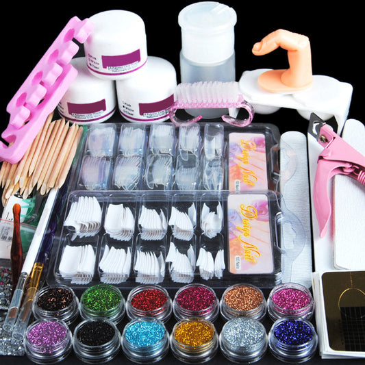 Nail Art Set Full Crystal