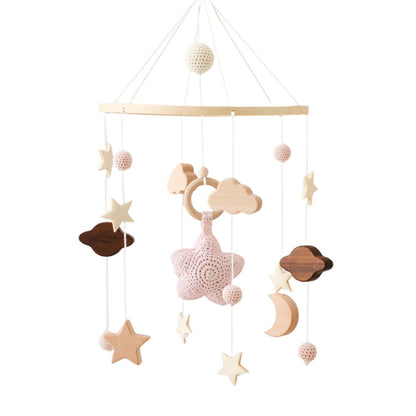 Star Moon Cloud Crib Pendant