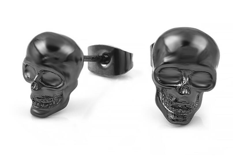 Punk Rock Skull Earrings
