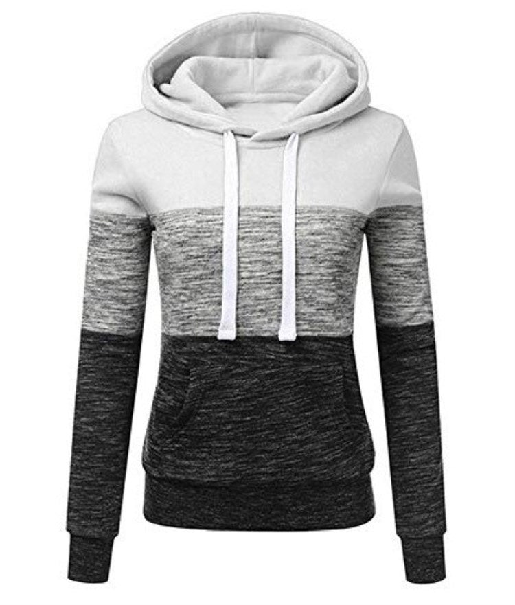Plush And Thickened Long Sleeve Hoodie Coat