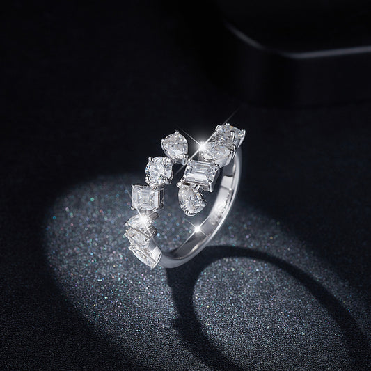 Moissanite Water Drop S925 Silver Plating