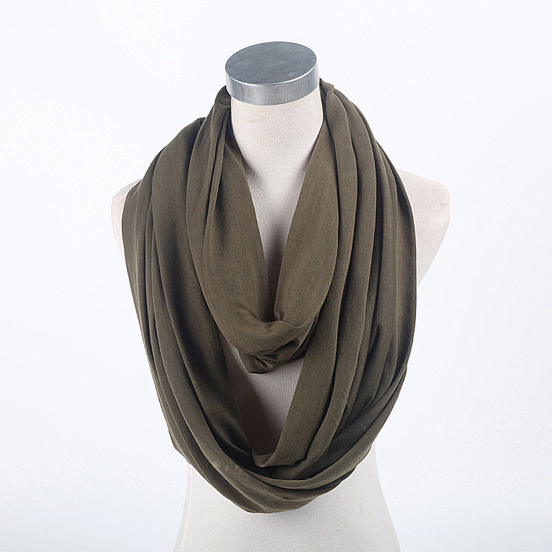 Women's Stylish And Versatile Seamless Scarf Shawl