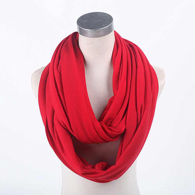 Women's Stylish And Versatile Seamless Scarf Shawl