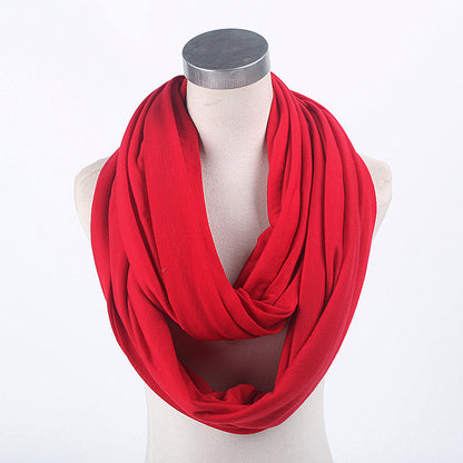 Women's Stylish And Versatile Seamless Scarf Shawl