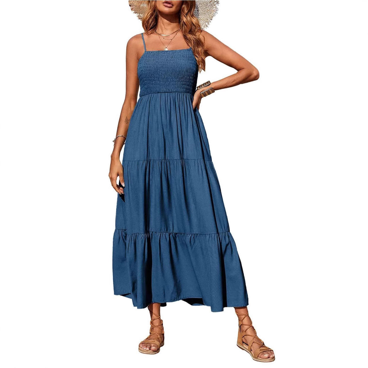 Graceful And Fashionable Elegant Sling Dress