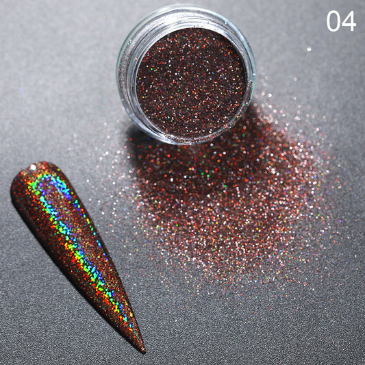 Powder Silver Nail Glitter