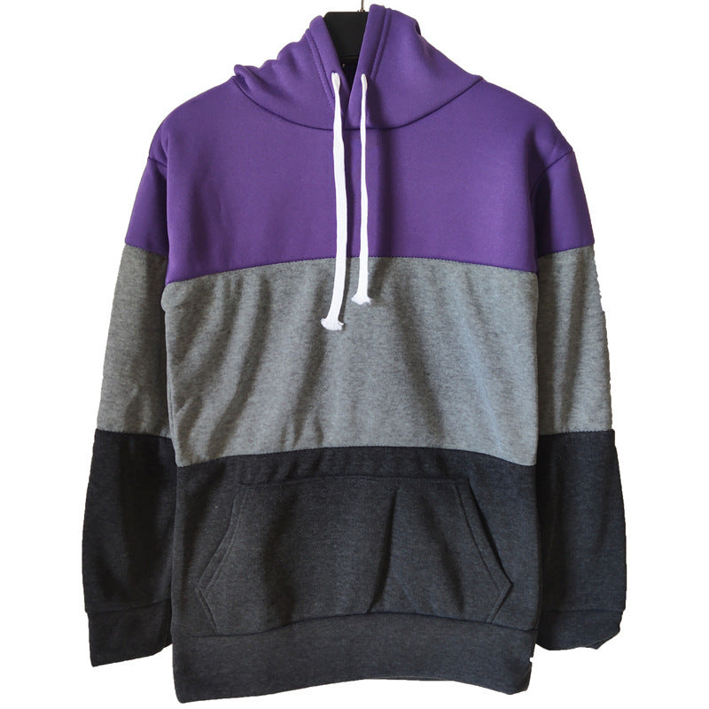 Plush And Thickened Long Sleeve Hoodie Coat