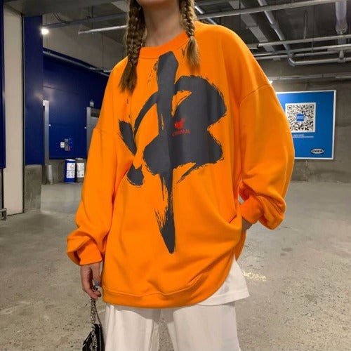 Round Neck All-Match Long-Sleeved Sweater