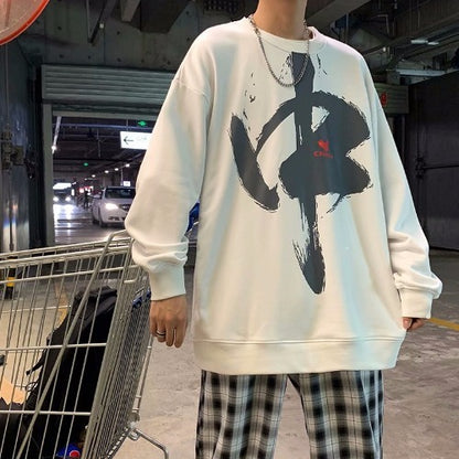 Round Neck All-Match Long-Sleeved Sweater