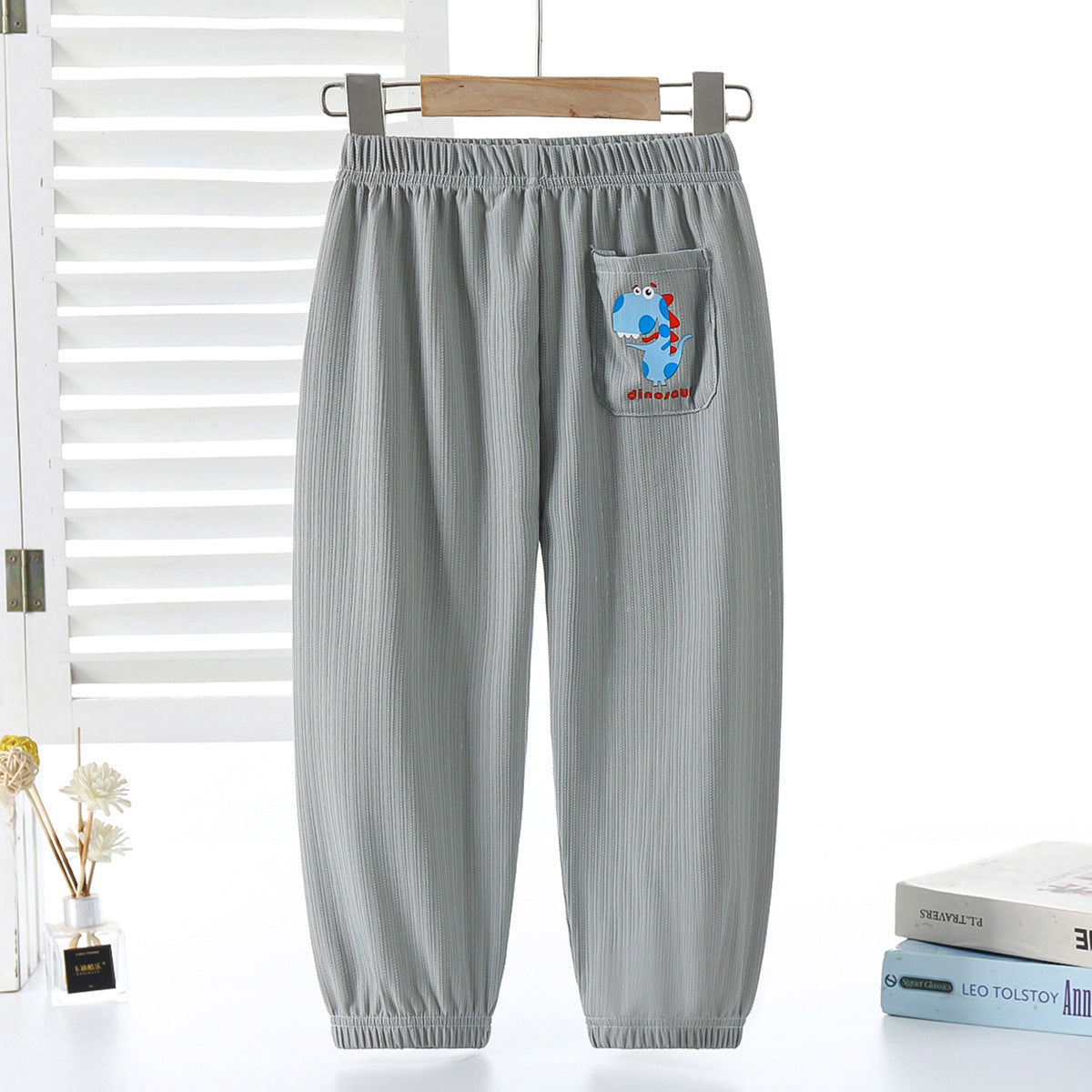 Children's Summer Breathable Cartoon Trousers