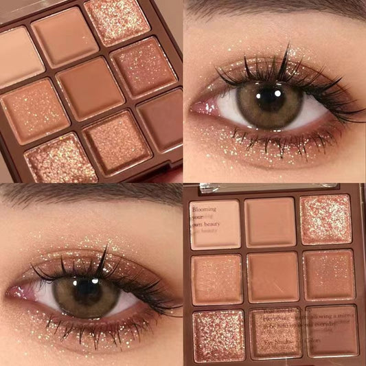 Earth Color Makeup Eye Shadow Plate