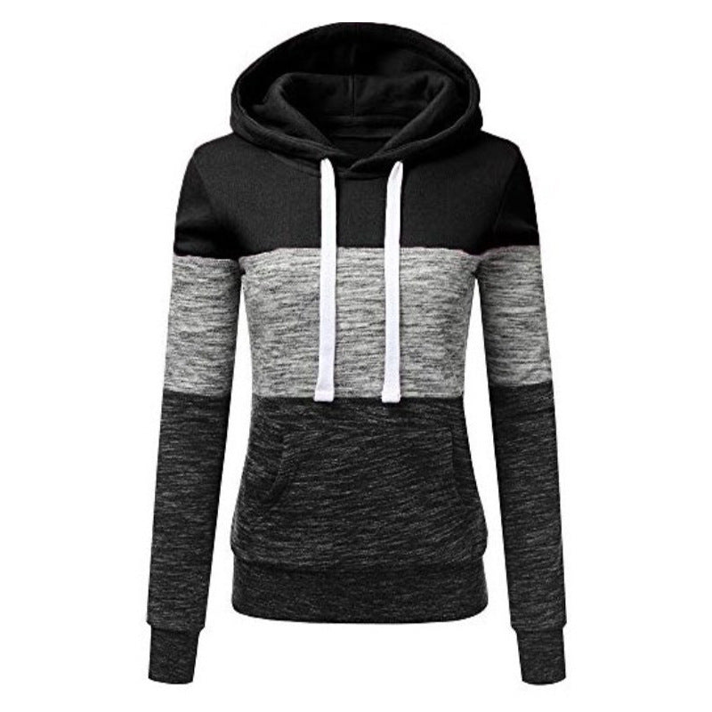Plush And Thickened Long Sleeve Hoodie Coat