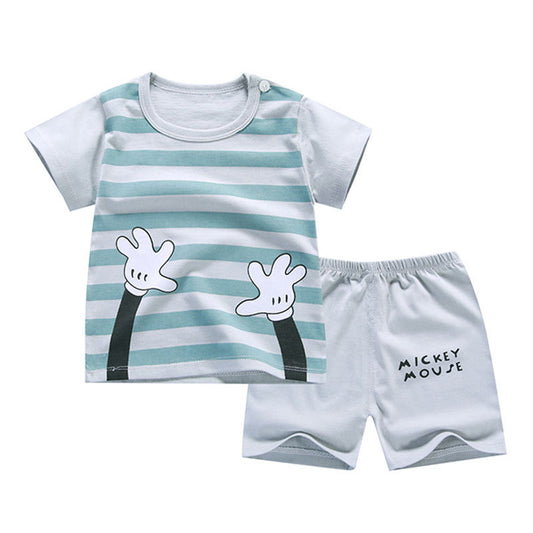 children's clothes summer boy two-piece suit