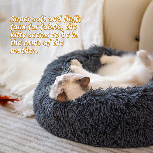 Small pet Round Plush Beds