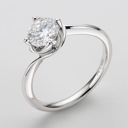 Fashion 1 Carat Moissanite Ring