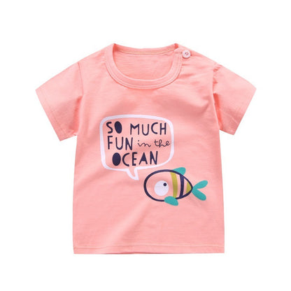 Children t-shirt short sleeve
