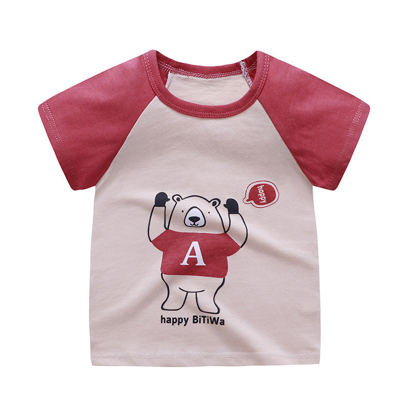Children t-shirt short sleeve