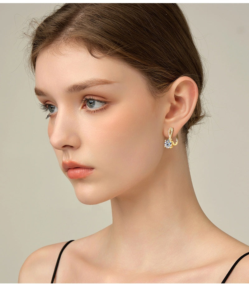 High-grade S925 Sterling Silver Earrings
