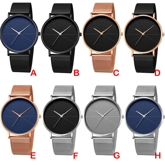 Fashion Stainless Steel Men Army Military  Watch