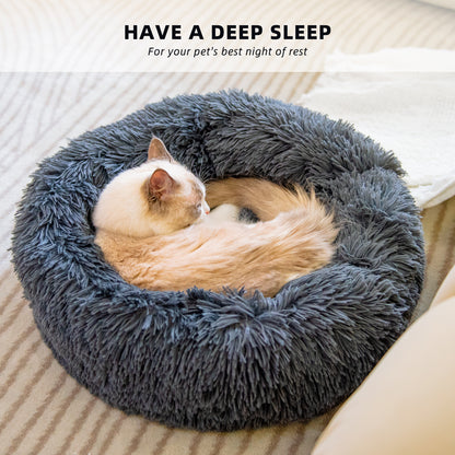 Small pet Round Plush Beds