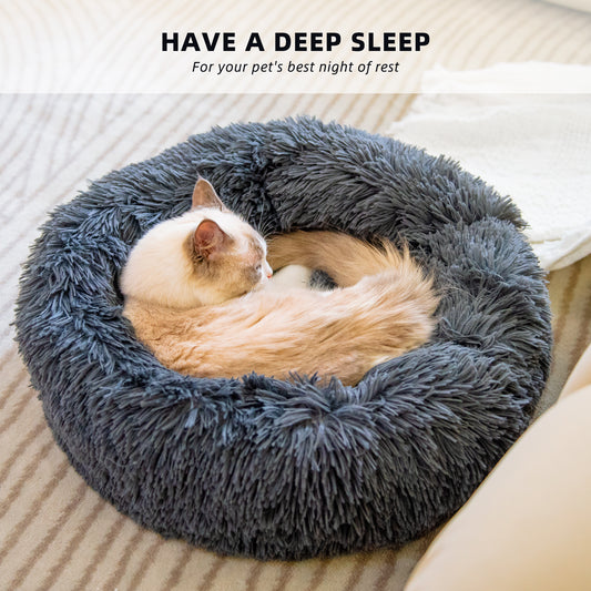 Small pet Round Plush Beds