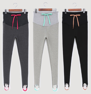 Maternity winter leggings