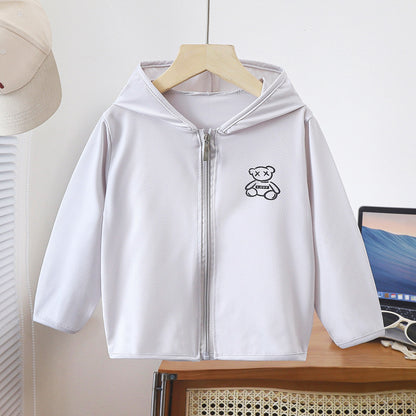 Children's Sun Protection Clothing Breathable Summer Sun Protection Shirt
