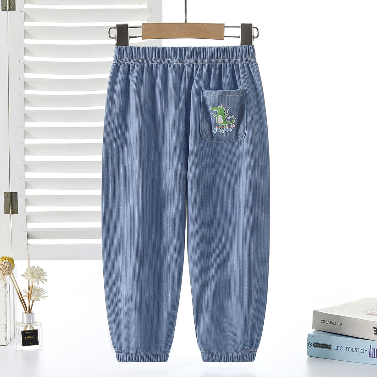 Children's Summer Breathable Cartoon Trousers