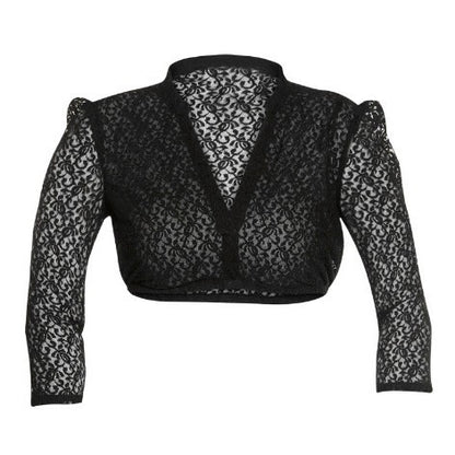 Women's White Base Lace Stitching Top