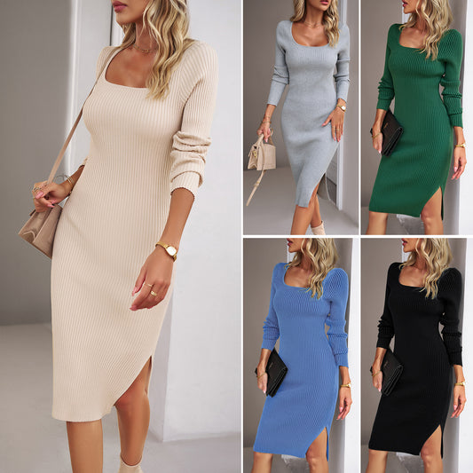 Women's Fashion Woolen Dress