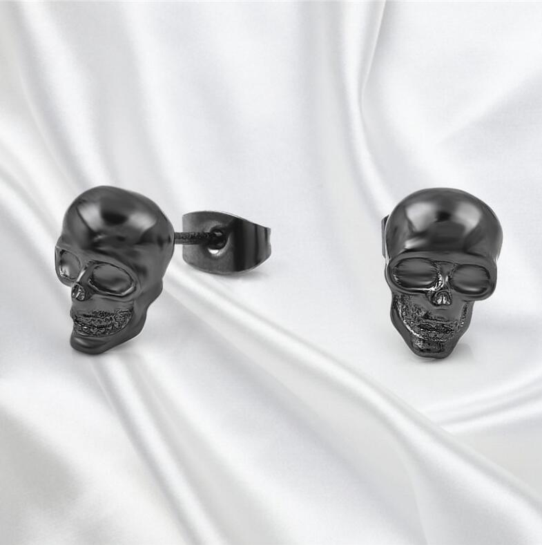 Punk Rock Skull Earrings
