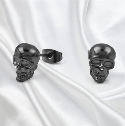 Punk Rock Skull Earrings