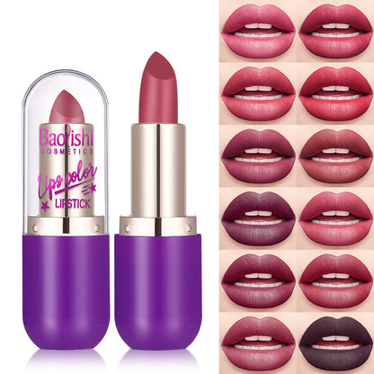 Matte Lipstick Makeup Matte No Stain On Cup