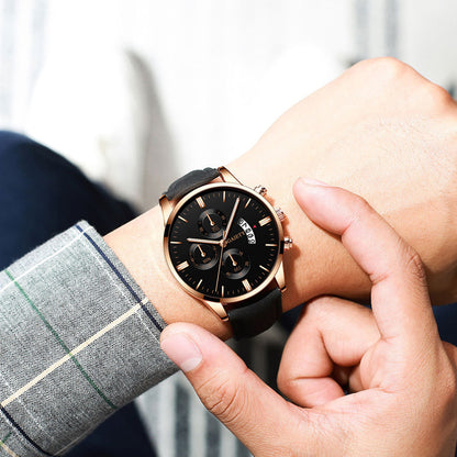 Mens Classic Business Quartz Watches