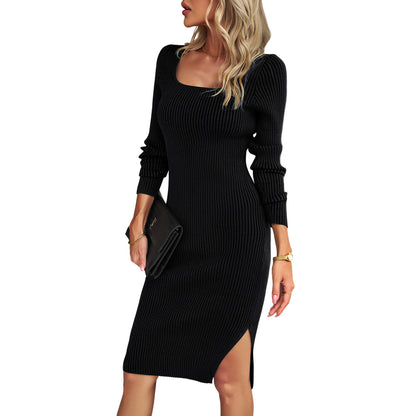 Women's Fashion Woolen Dress