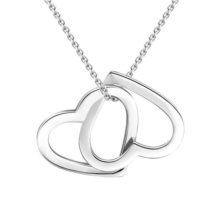 Double Heart Necklace