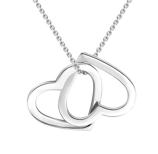 Double Heart Necklace