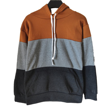 Plush And Thickened Long Sleeve Hoodie Coat