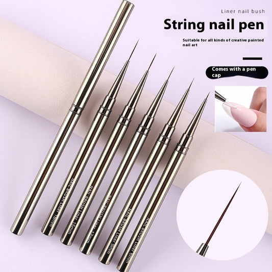5 PCs Ultra Fine Manicure Line Drawing Pen
