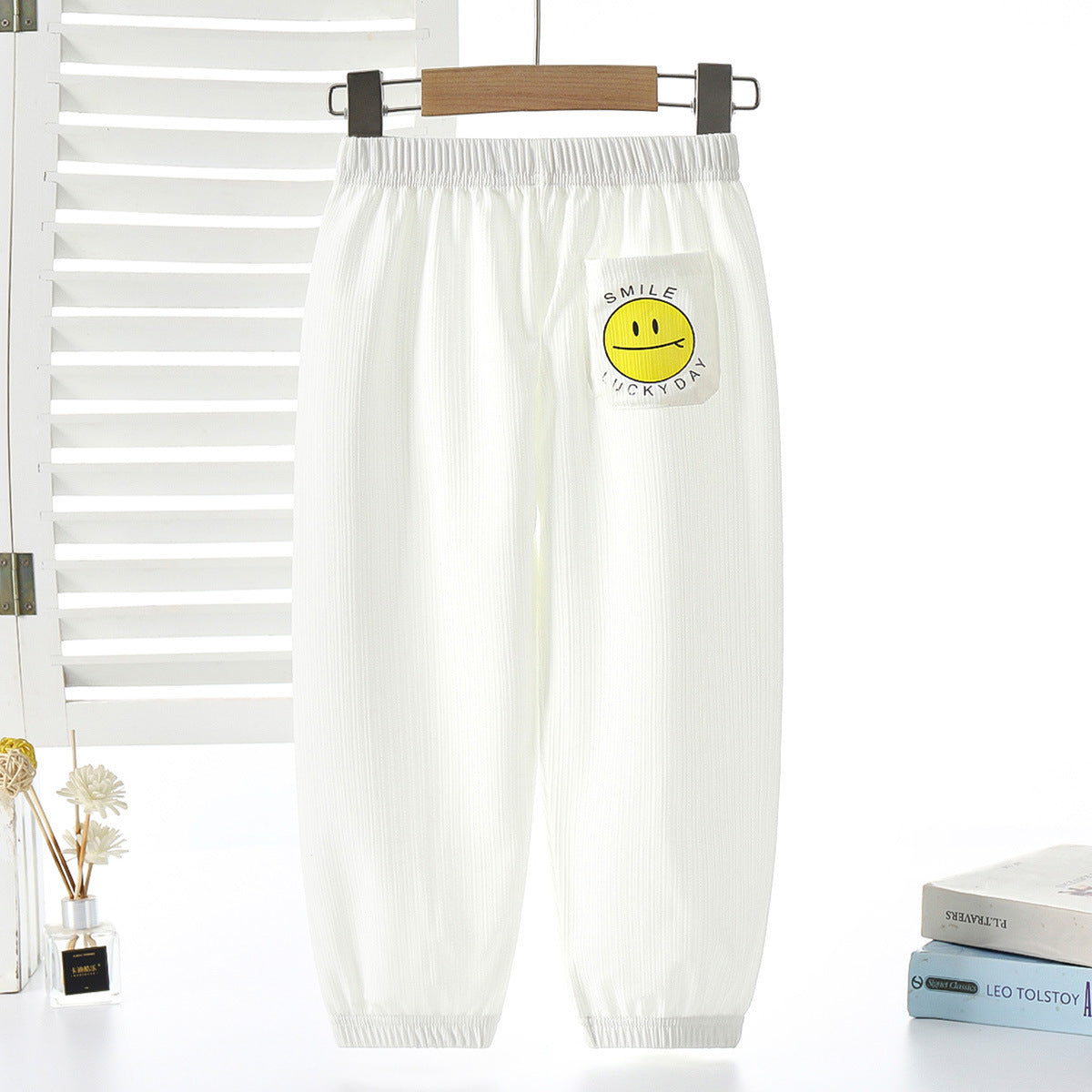Children's Summer Breathable Cartoon Trousers