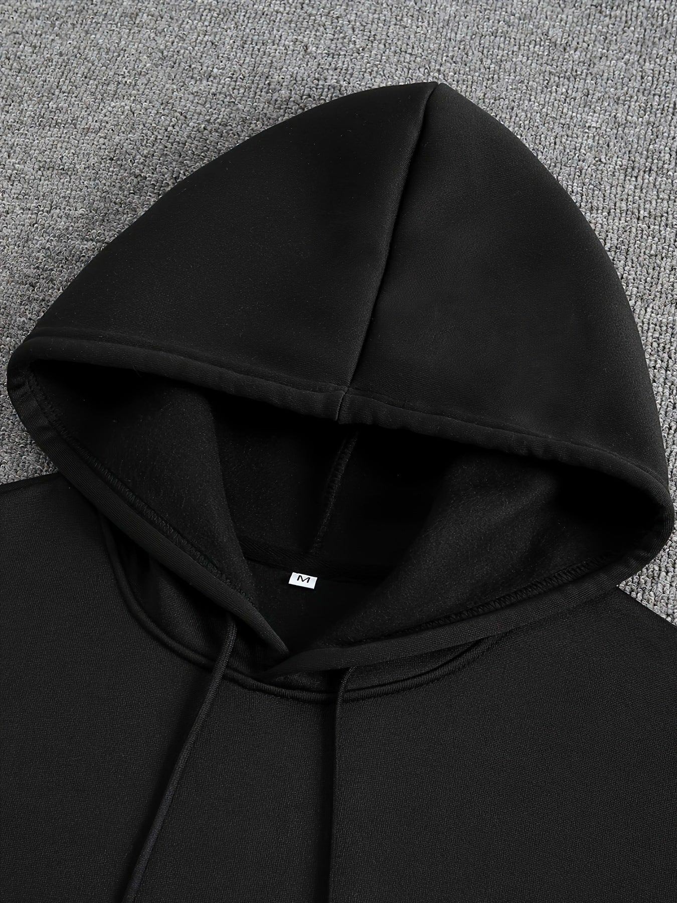 Casual Fleece-lined Hoodie