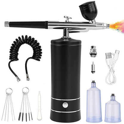 Air Compressor Kit Electric Spray Gun