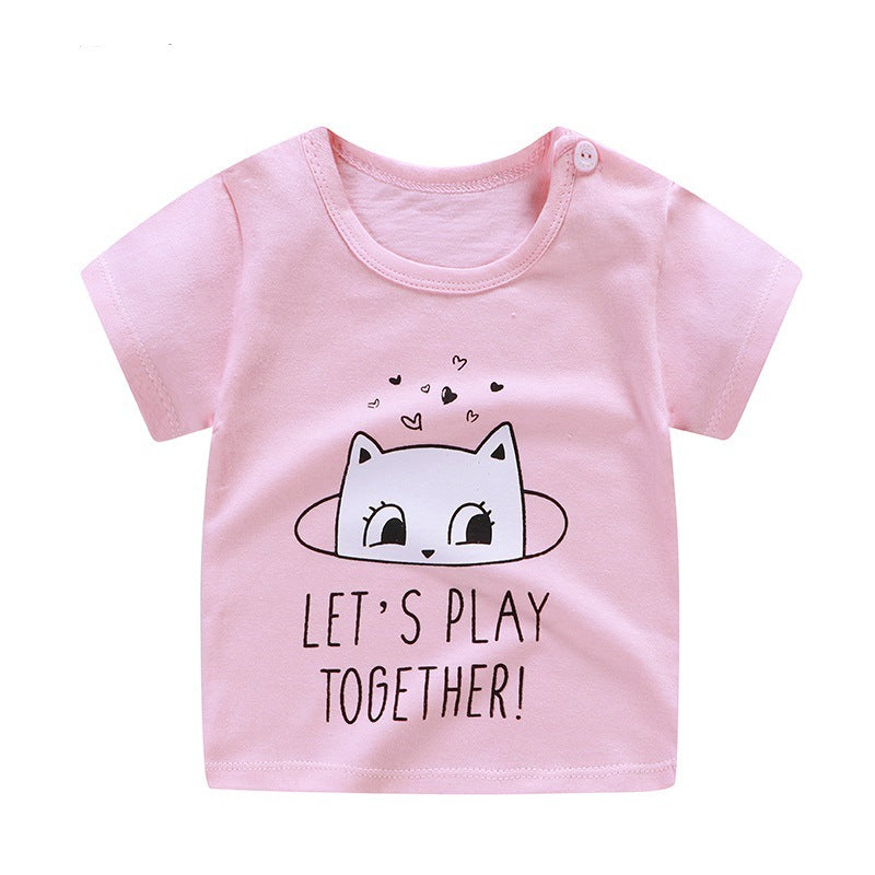 Children t-shirt short sleeve