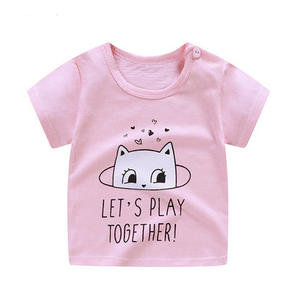 Children t-shirt short sleeve