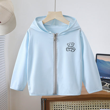 Children's Sun Protection Clothing Breathable Summer Sun Protection Shirt