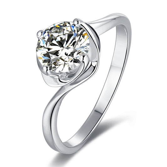 Fashion 1 Carat Moissanite Ring